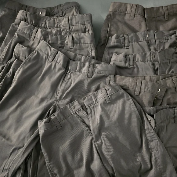 Set Of Boys's Gray School Uniforms - Picture 1 of 3
